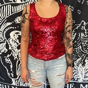 Jeanology Sequin Top